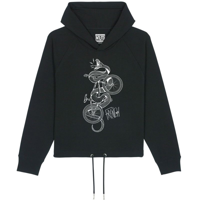 Hoodie Virus BMX Femme