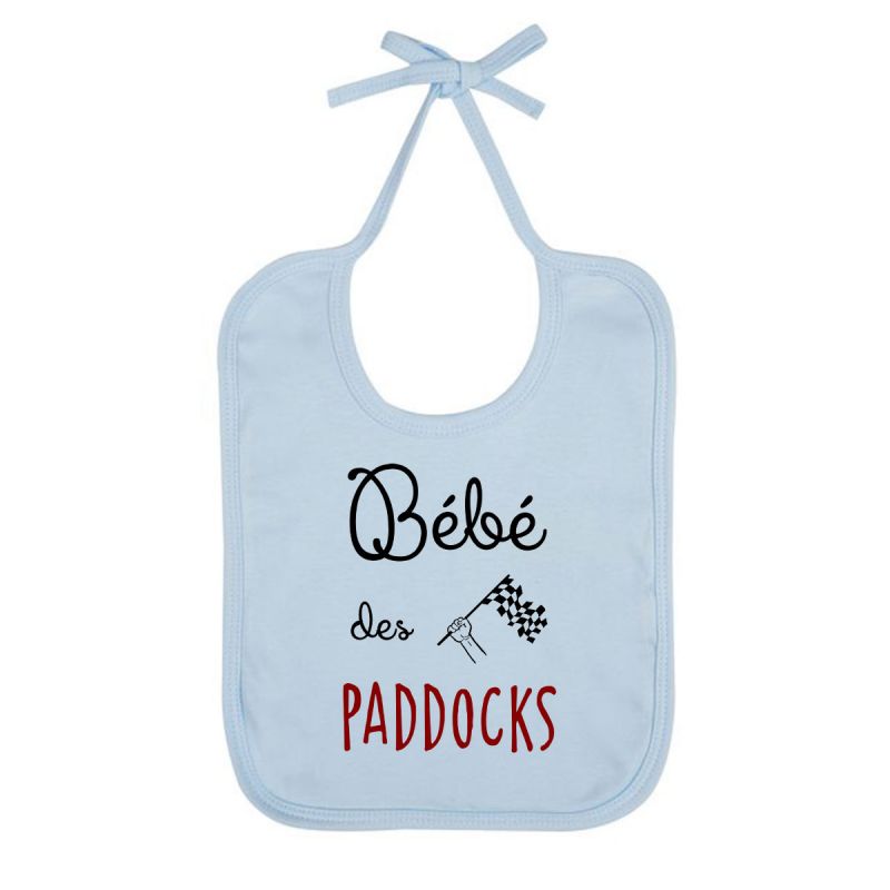 Bavoir bio "Bebe des paddocks"