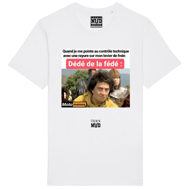 Tshirt "Dede de la fede" X Moto Memes Tshirt "Dede de la fede" X Moto Memes