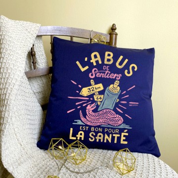 Coussin l'abus de sentiers