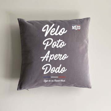 Coussin Velo poto apero dodo