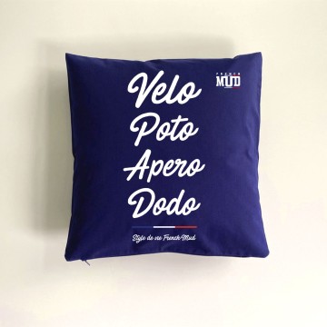 Coussin Velo poto apero dodo