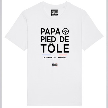 TSHIRT "PAPA PIED DE TOLE" Homme