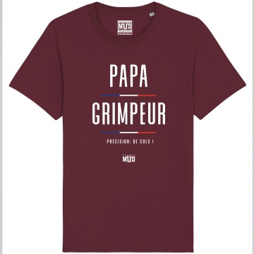 TSHIRT "PAPA GRIMPEUR" Homme