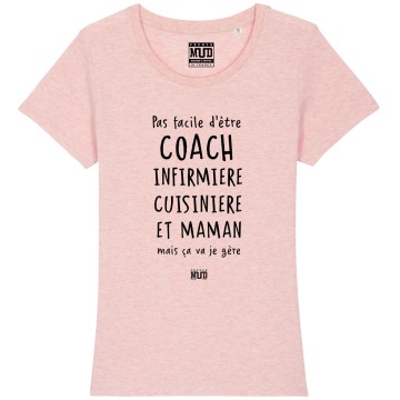 Tshirt COACH INFIRMIERE MAMAN