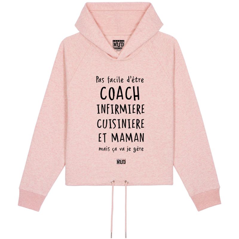 Sweat Capuche COACH INFIRMIERE MAMAN