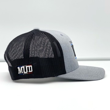 Casquette Trucker Pro Model Gris Chine et Noir