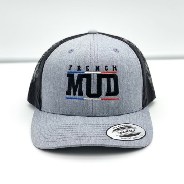 Casquette Trucker Pro Model Gris Chine et Noir