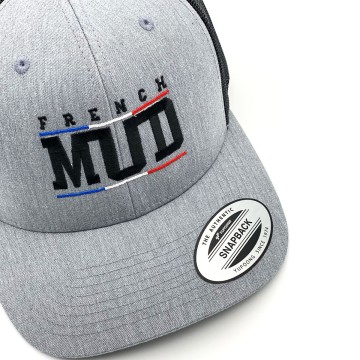 Casquette Trucker Pro Model Gris Chine et Noir