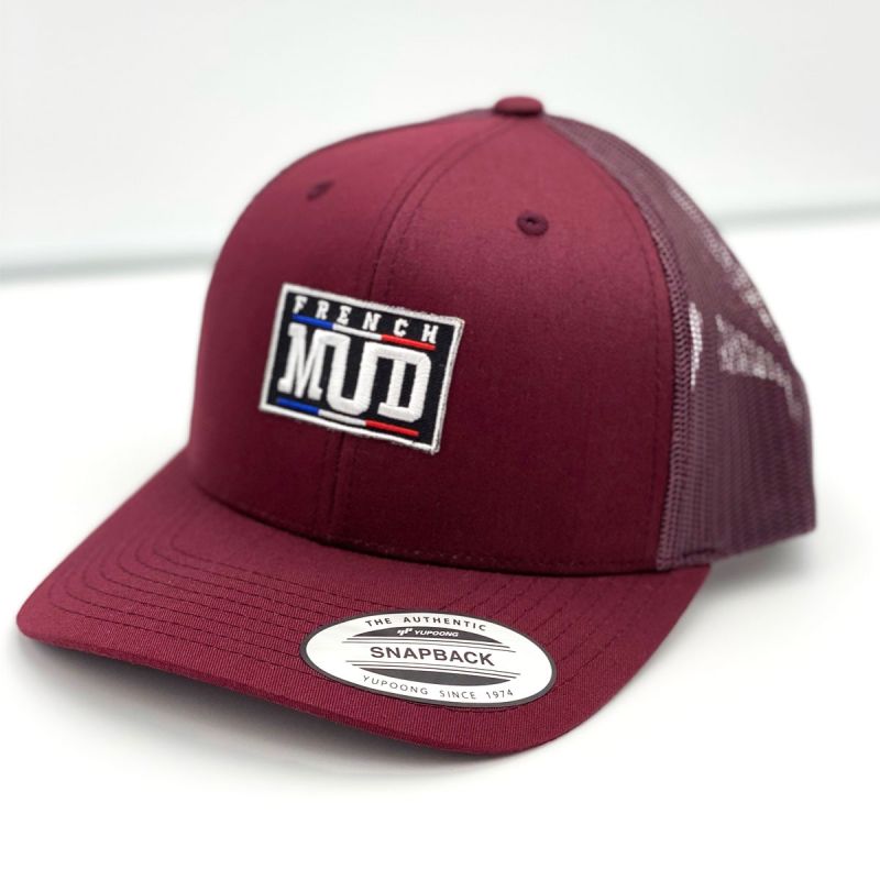 Casquette Trucker Pro Model full Bordeaux Casquette Trucker Pro Model full Bordeaux