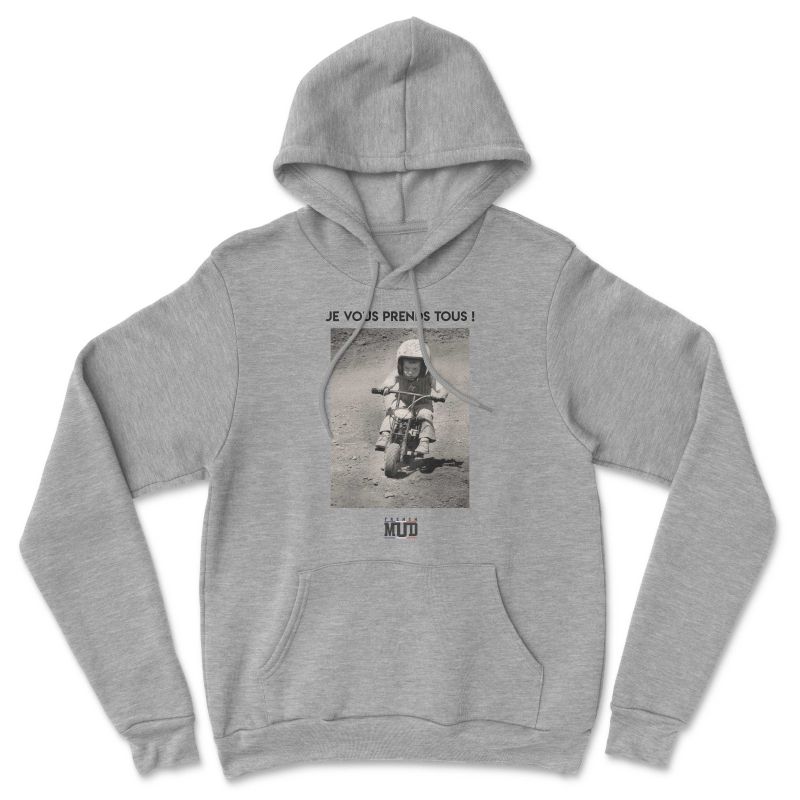 HOODIE "JE VOUS PRENDS TOUS" Homme