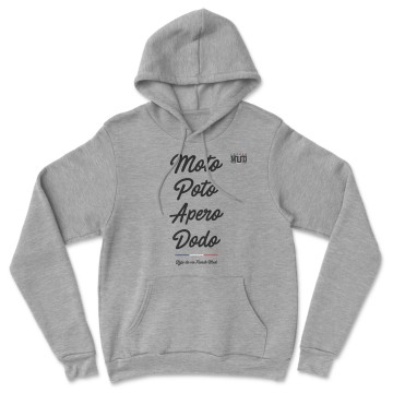 HOODIE "MOTO POTO APERO DODO" Homme