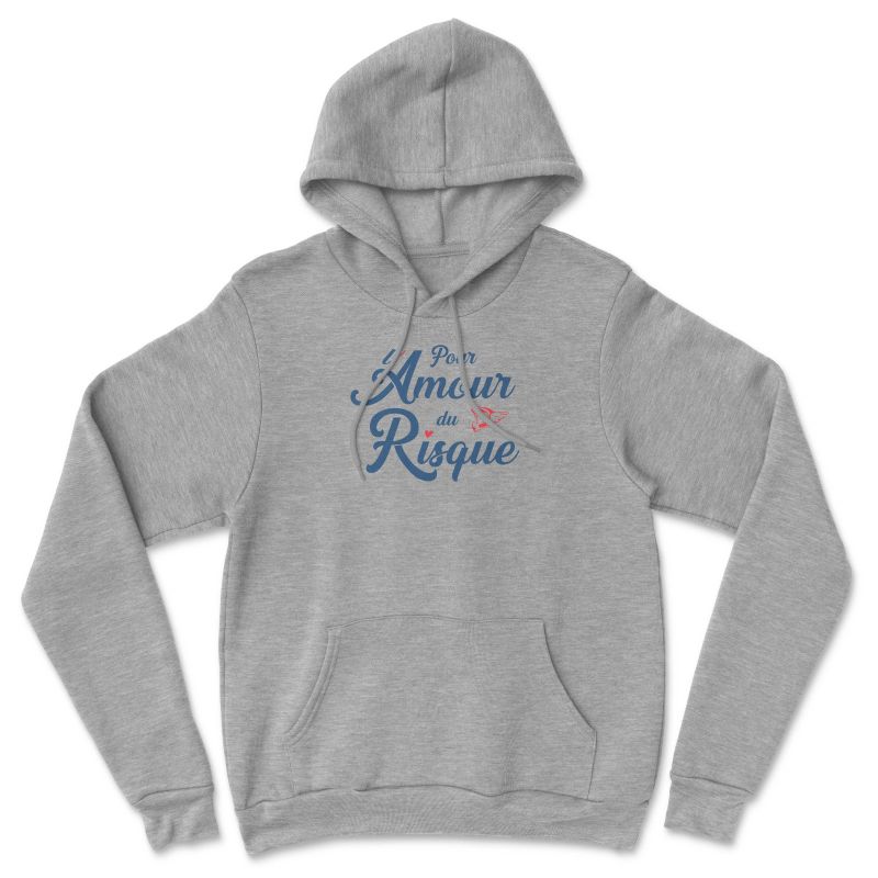 HOODIE "POUR L'AMOUR DU RISQUE" Homme HOODIE "POUR L'AMOUR DU RISQUE" Homme