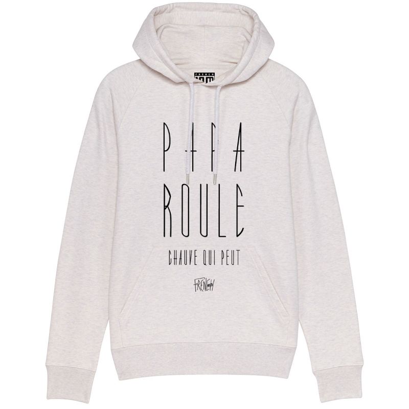 HOODIE PAPA ROULE CHAUVE QUI PEUT Homme HOODIE PAPA ROULE CHAUVE QUI PEUT Homme