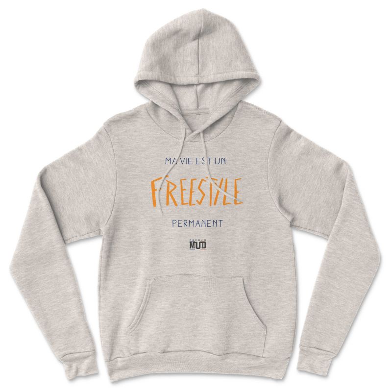 HOODIE "FREESTYLE PERMANENT" Homme 