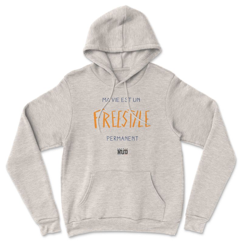 HOODIE "FREESTYLE PERMANENT" Homme HOODIE "FREESTYLE PERMANENT" Homme