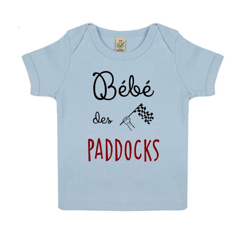 TSHIRT "BEBE DES PADDOCKS" Bebe BIO