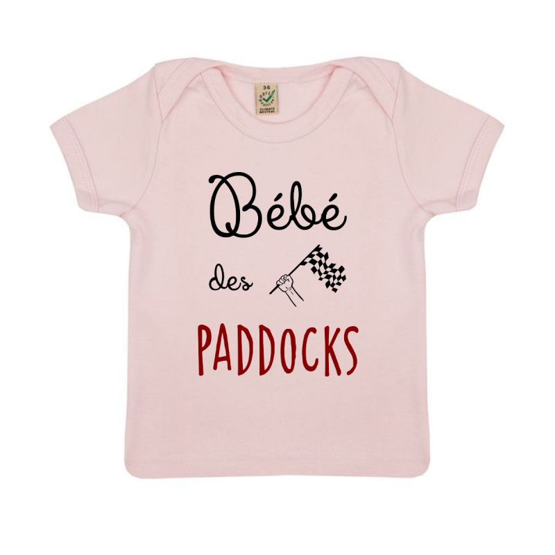 TSHIRT "BEBE DES PADDOCKS" Bebe BIO