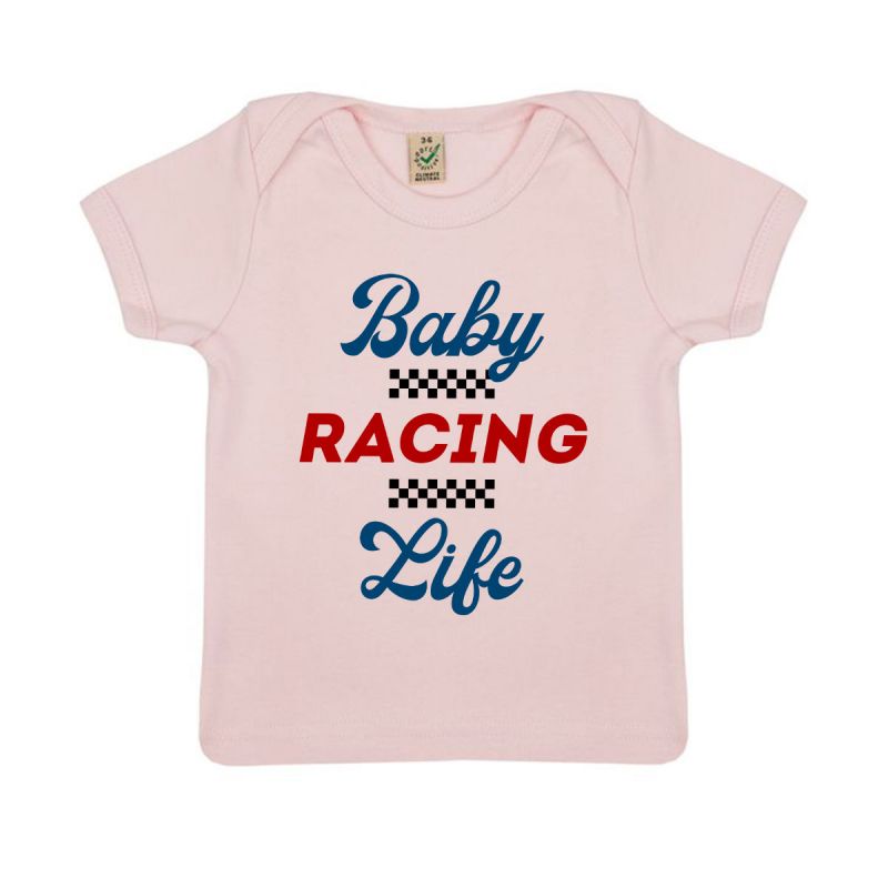 TSHIRT "BABY RACING LIFE" Bebe BIO