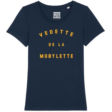 TSHIRT "VEDETTE DE LA MOBYLETTE" Femme