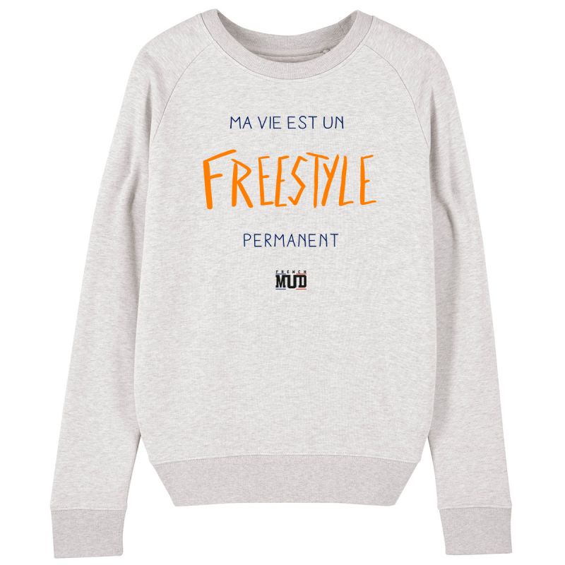 Sweat Femme "Freestyle permanent"