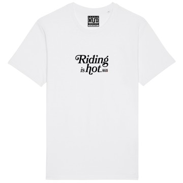 RIDING IS HOT - tout textile - Tshirt Unisexe Rocker StanleyStella - Bio