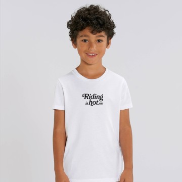 TSHIRT "RIDING IS HOT" Enfant