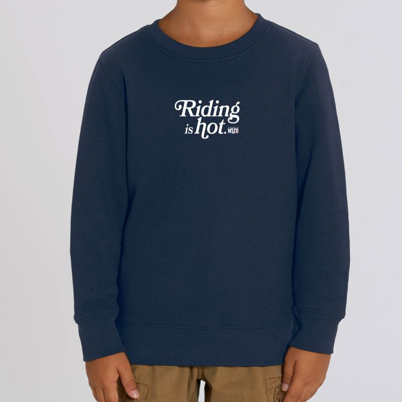 SWEAT "RIDING IS HOT" Enfant SWEAT "RIDING IS HOT" Enfant