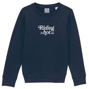 SWEAT "RIDING IS HOT" Enfant