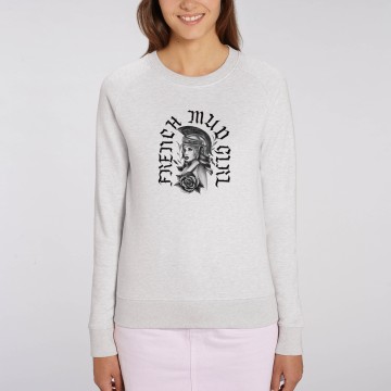 SWEAT "FRENCH MUD GIRL X" Femme