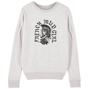 SWEAT "FRENCH MUD GIRL X" Femme