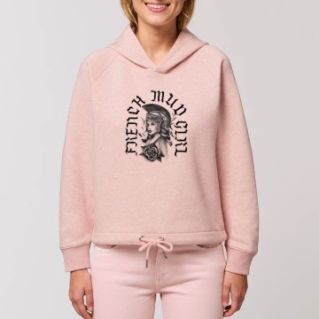 HOODIE "FRENCH MUD GIRL X" Femme