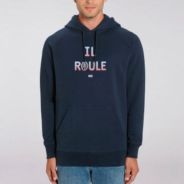 HOODIE "IL ROULE" Homme
