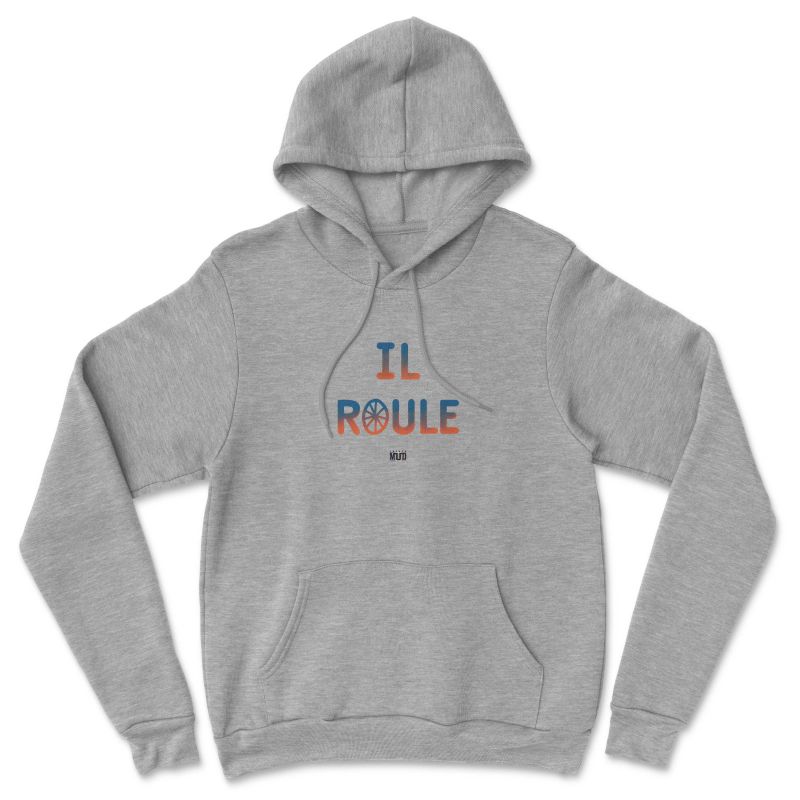 HOODIE "IL ROULE" Homme
