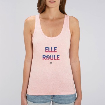DEBARDEUR "ELLE ROULE" Femme