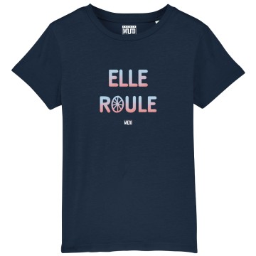 TSHIRT "ELLE ROULE" Enfant