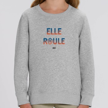 SWEAT "ELLE ROULE" Enfant