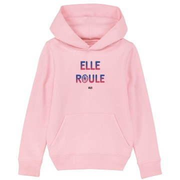 HOODIE "ELLE ROULE" Enfant