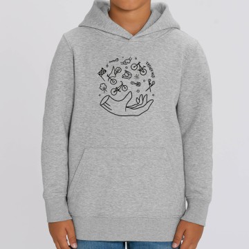 HOODIE "GALAXIE FRENCH MUD" Enfant