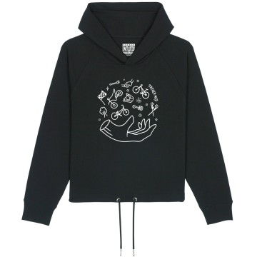 HOODIE "GALAXIE FRENCH MUD" Femme