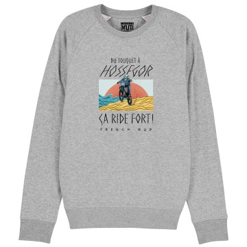 SWEAT "TOUQUET HOSSEGOR ÇA RIDE FORT" Femme