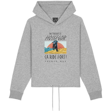 HOODIE "TOUQUET HOSSEGOR ÇA RIDE FORT" Femme