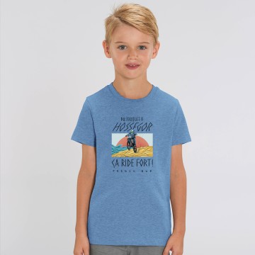 TSHIRT "TOUQUET HOSSEGOR ÇA RIDE FORT" Enfant