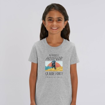 TSHIRT "TOUQUET HOSSEGOR ÇA RIDE FORT" Enfant