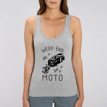 DEBARDEUR "WEEK END MOTO" Femme