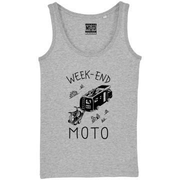 DEBARDEUR "WEEK END MOTO" Femme