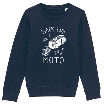 SWEAT "WEEK END MOTO" Enfant