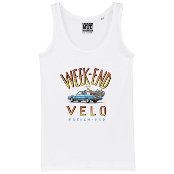 DEBARDEUR "WEEK END VELO" Femme