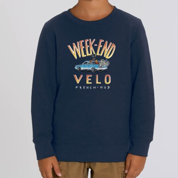 SWEAT "WEEK END VELO" Enfant