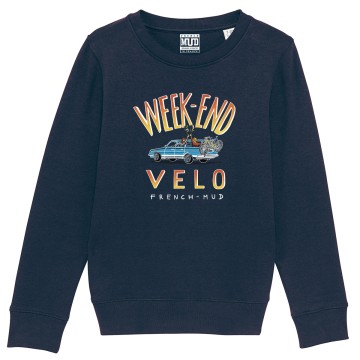 SWEAT "WEEK END VELO" Enfant